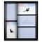 Simply Essentials™ 5 Opening 4" x 6" Black Collage Frame by Studio Décor®